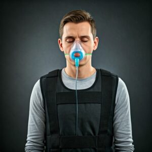Terapia respiratoria con chaleco percutor
